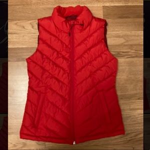 Red GAP Puffer Vest
